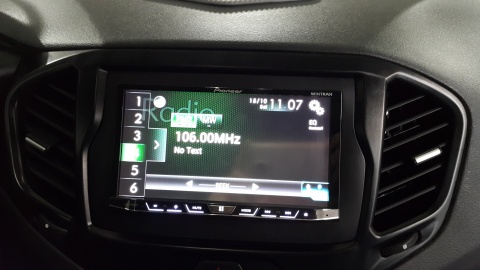 установка на Lada Vеsta